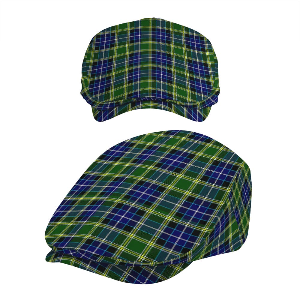 Scottish MacKellar Tartan Flat Cap - Image 5