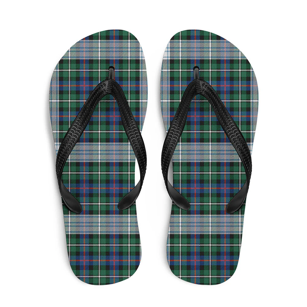 Scottish MacKenzie Dress Ancient Clan Badge Tartan Flip Flops