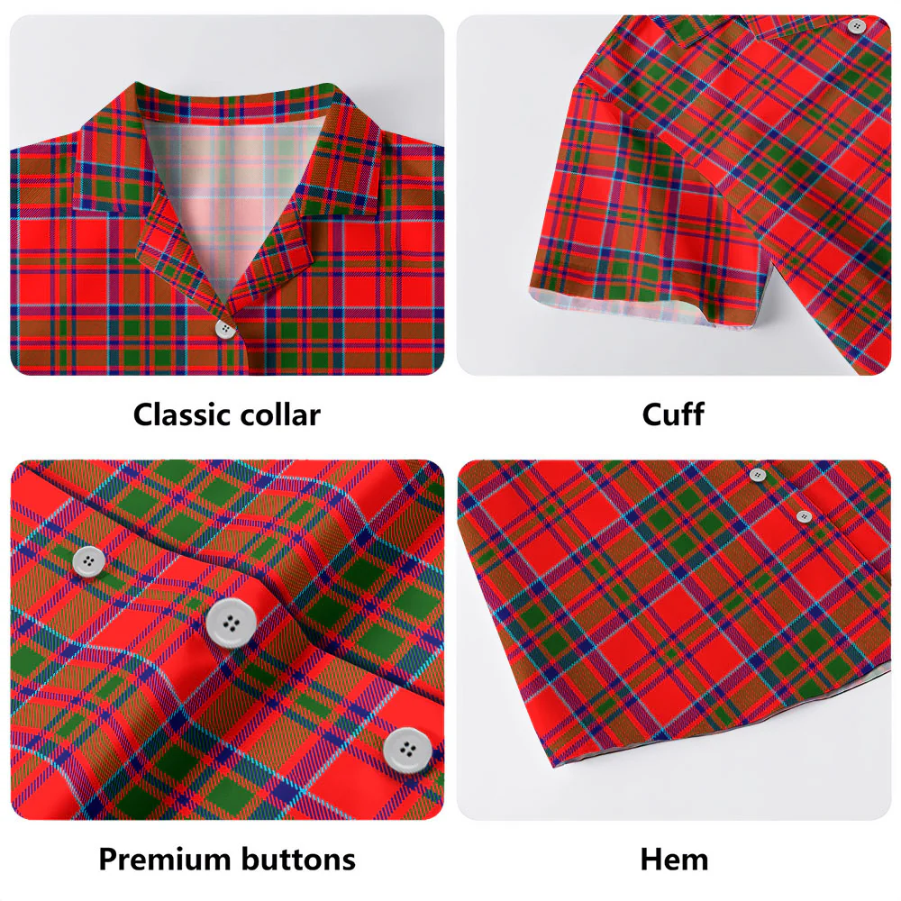 Scottish MacKillop Tartan Hawaiian Shirt - Image 3