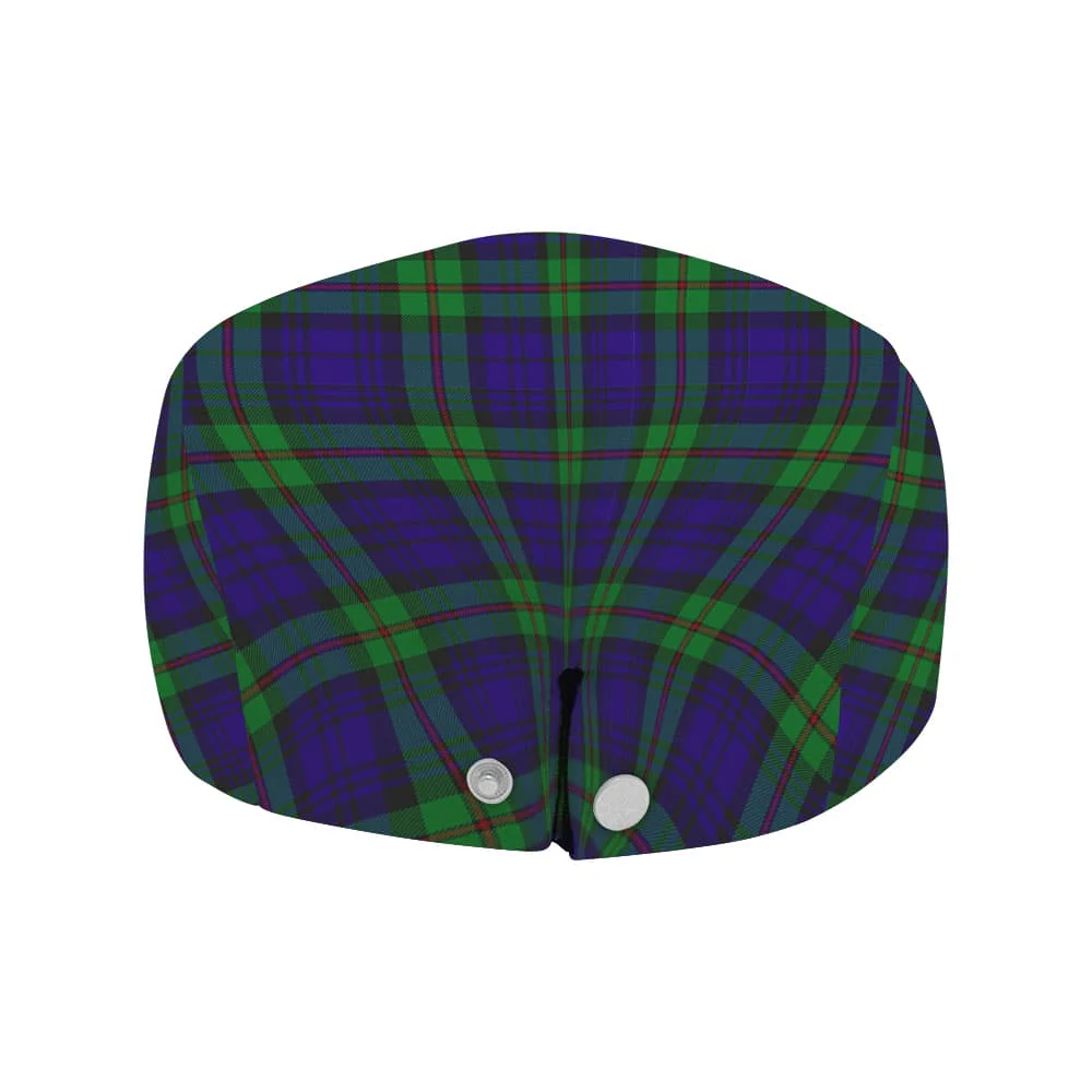 Scottish MacKinlay Modern Tartan Flat Cap - Image 4