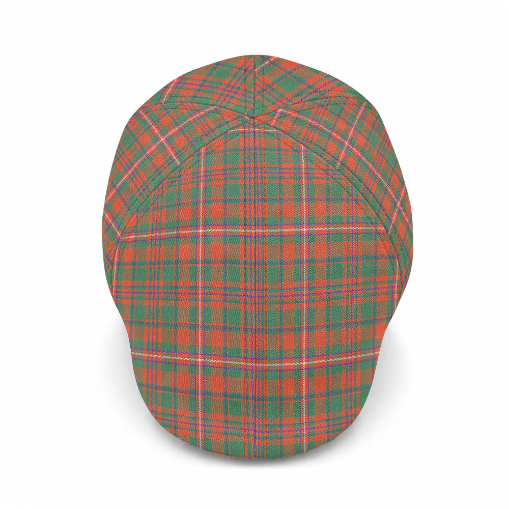 Scottish MacKinnon Ancient Clan Badge Tartan Ivy Cap - Image 2