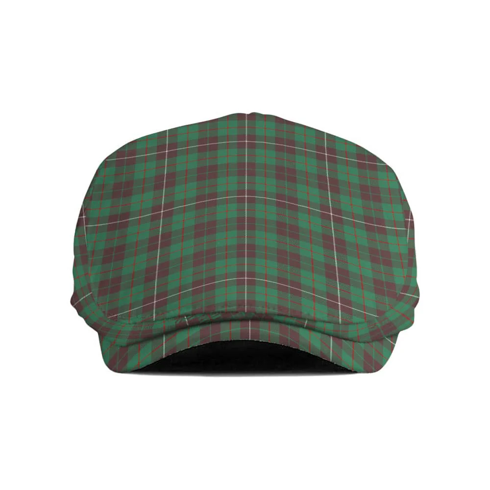 Scottish MacKinnon Hunting Ancient Tartan Flat Cap