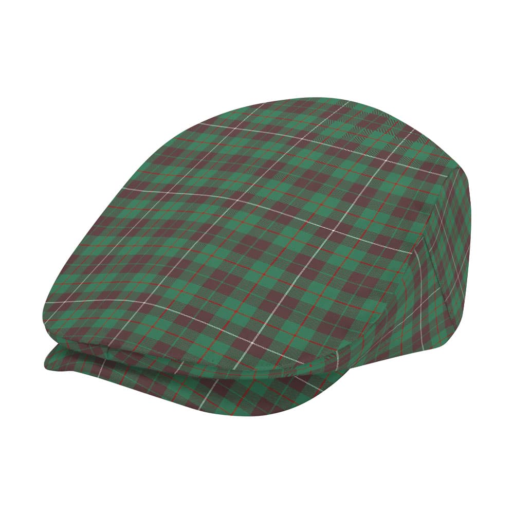 Scottish MacKinnon Hunting Ancient Tartan Flat Cap - Image 2