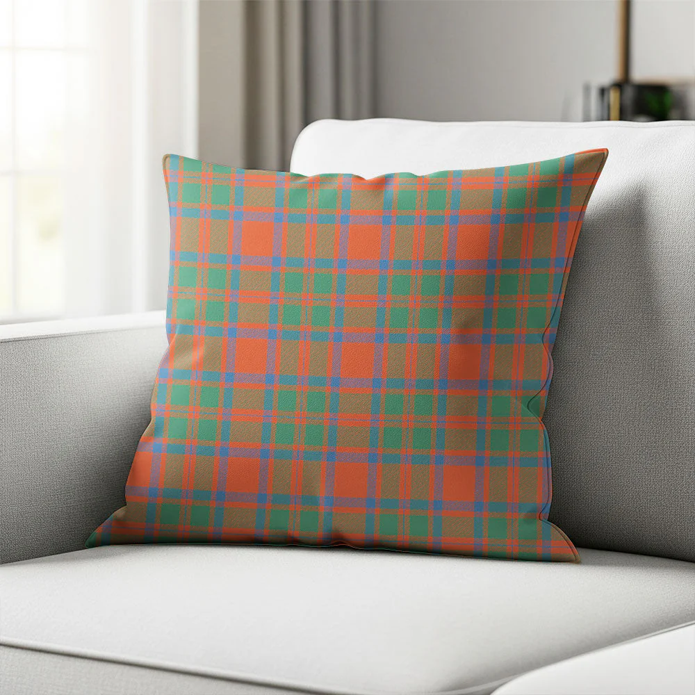 Scottish MacKintosh Ancient Clan Badge Tartan Pillow Case