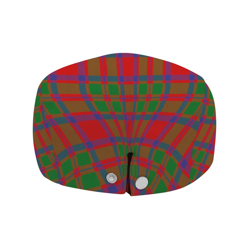 Scottish MacKintosh Clan Badge Tartan Flat Cap - Image 4