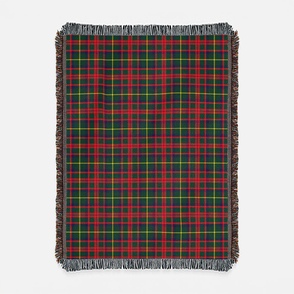 Scottish MacKintosh Hunting Modern Clan Badge Tartan Woven Blanket