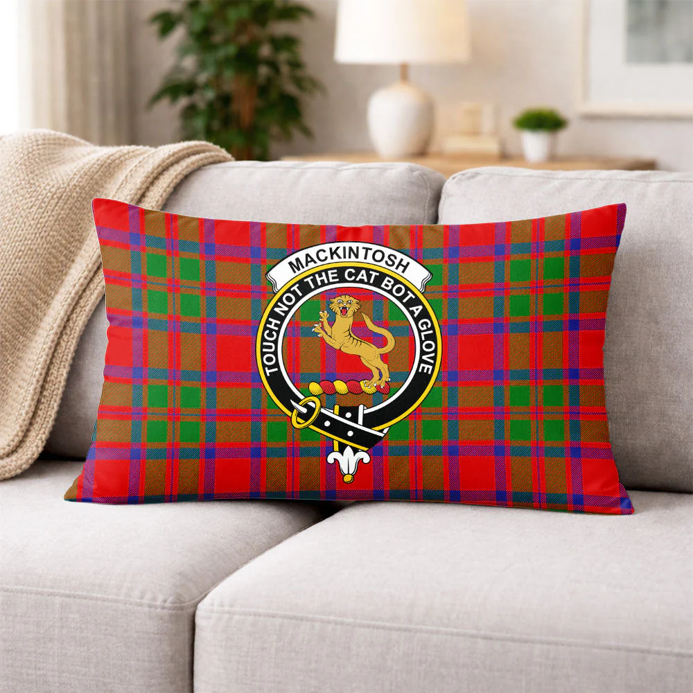 Scottish MacKintosh Modern Clan Badge Tartan Pillow Case - Image 3