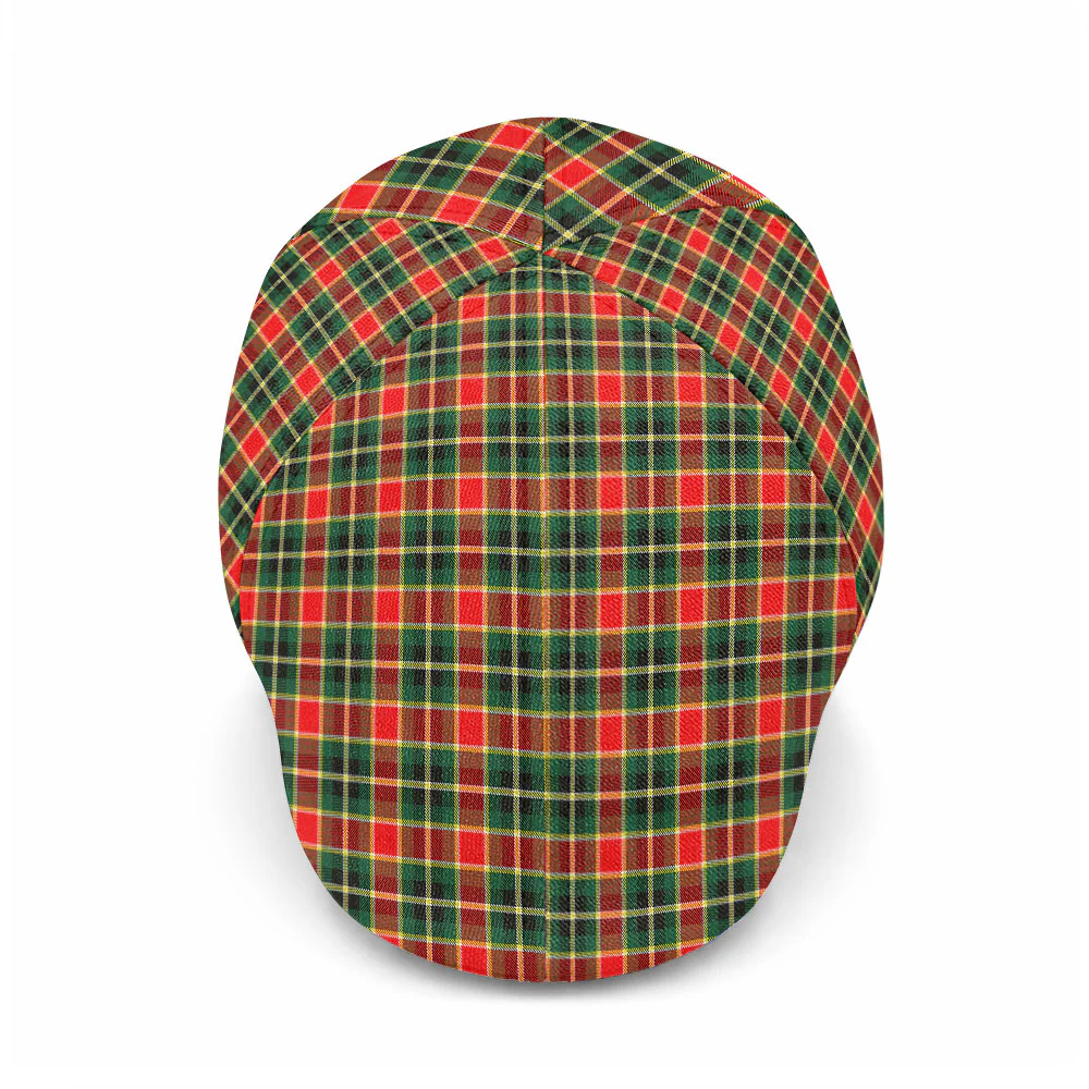 Scottish MacLachlan Hunting Modern Clan Badge Tartan Ivy Cap - Image 2