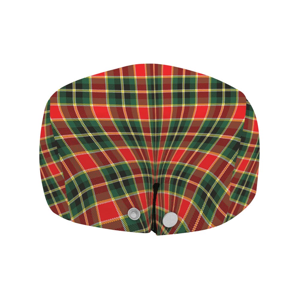 Scottish MacLachlan Hunting Modern Tartan Flat Cap - Image 4