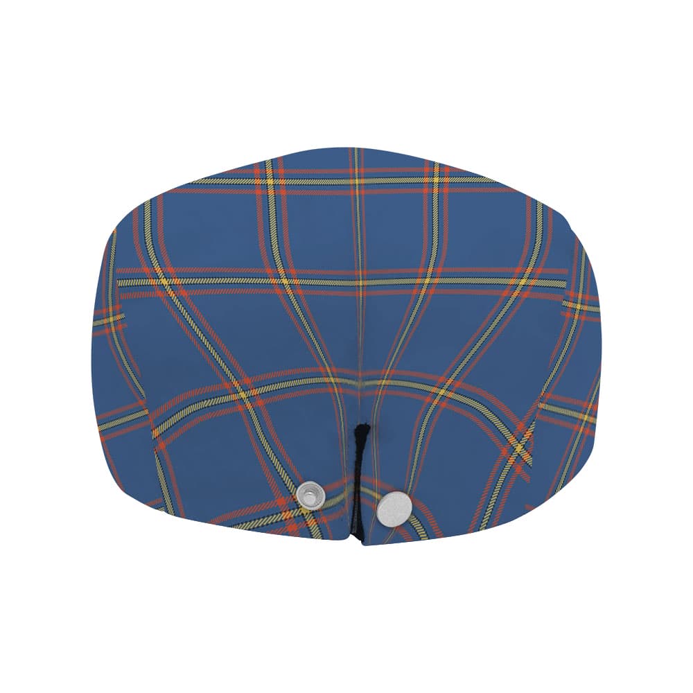 Scottish MacLaine of Loch Buie Hunting Ancient Tartan Flat Cap - Image 4