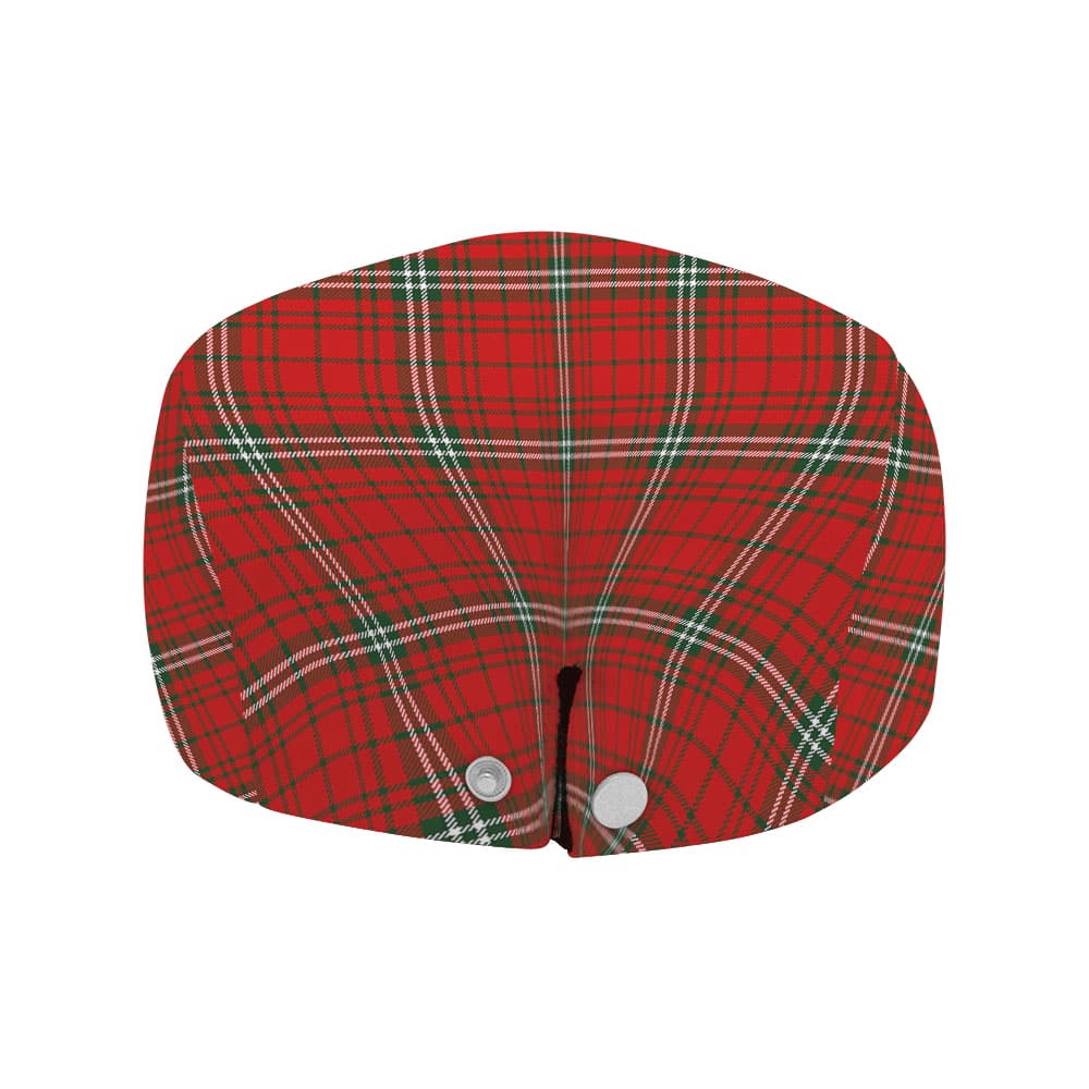Scottish MacLay Modern Tartan Flat Cap - Image 4