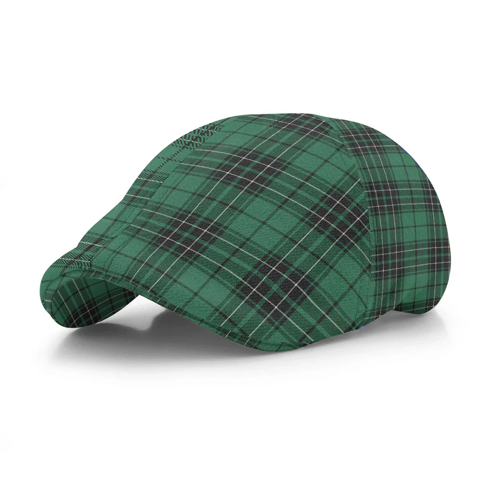 Scottish MacLean Hunting Ancient Clan Badge Tartan Ivy Cap