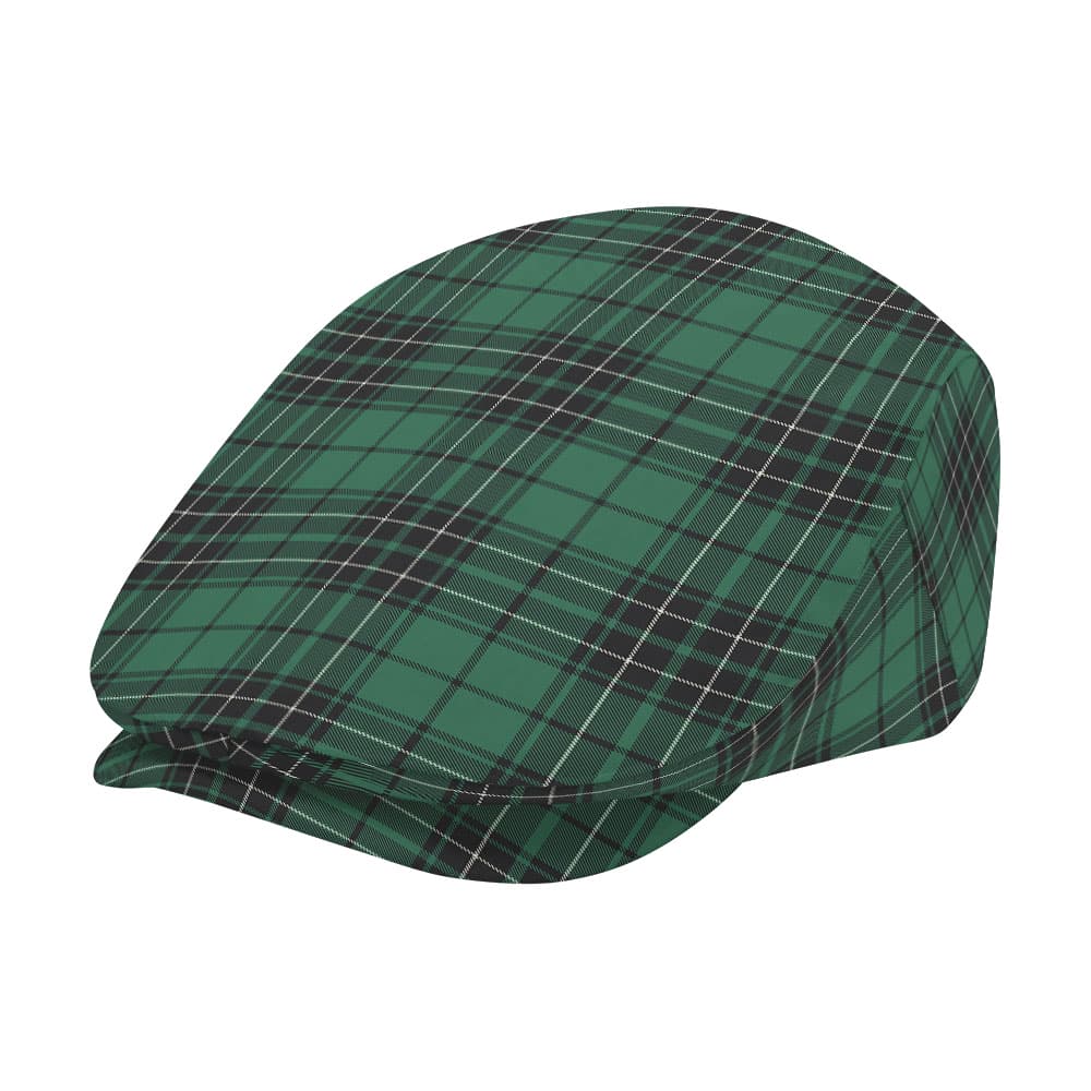 Scottish MacLean Hunting Ancient Tartan Flat Cap - Image 2