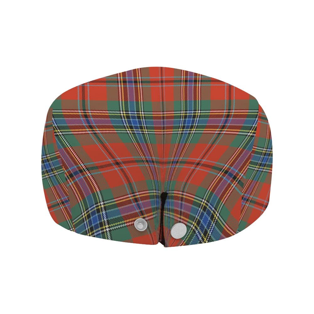 Scottish MacLean of Duart Ancient Tartan Flat Cap - Image 4