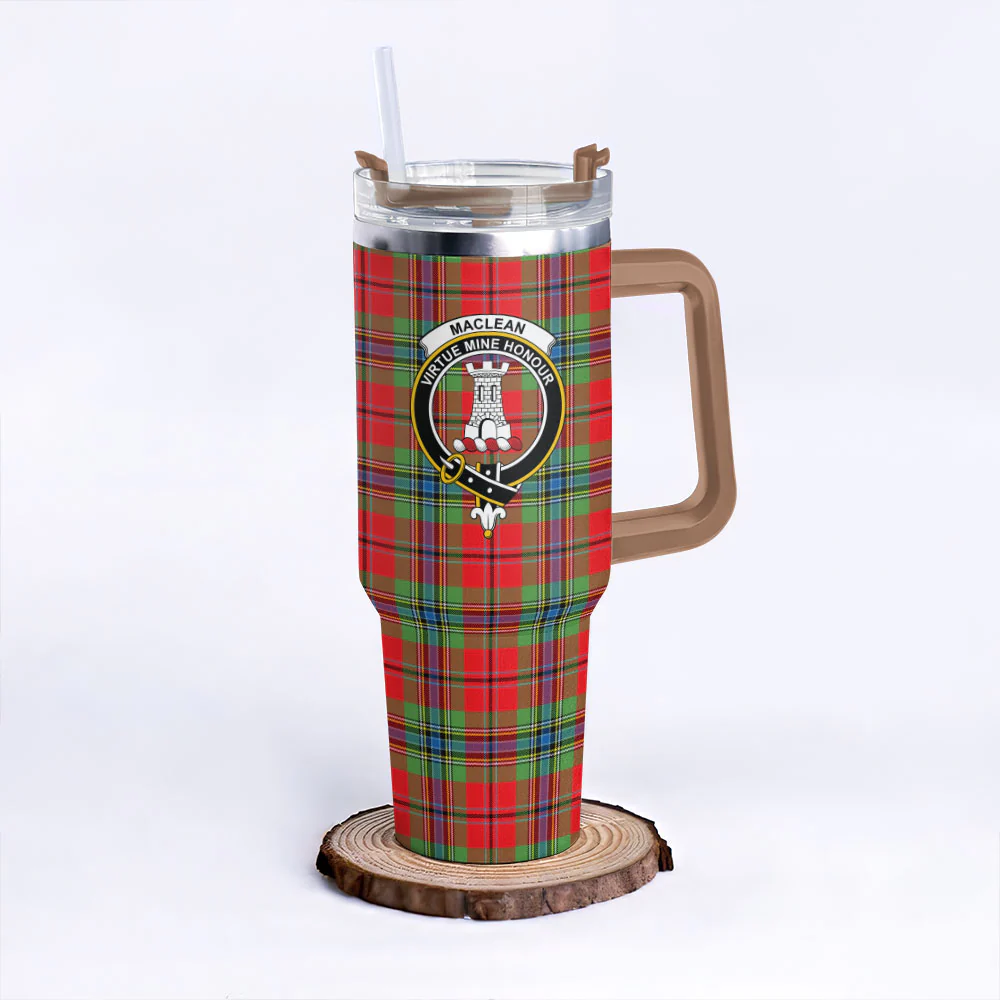 Scottish MacLean of Duart Modern Clan Badge Tartan 40oz Tumbler - Image 9