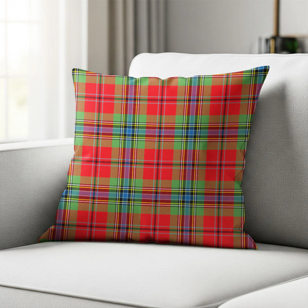 Scottish MacLean of Duart Modern Clan Badge Tartan Pillow Case