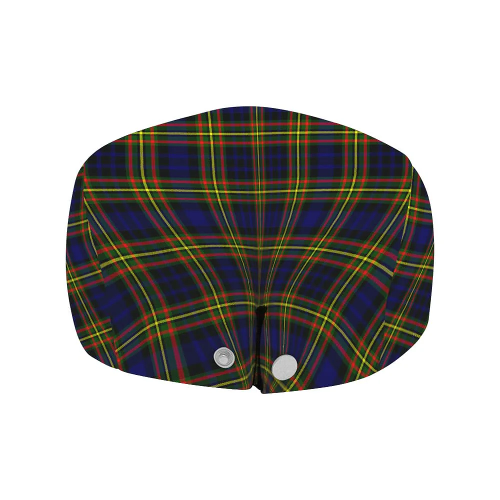 Scottish MacLellan Modern Tartan Flat Cap - Image 4