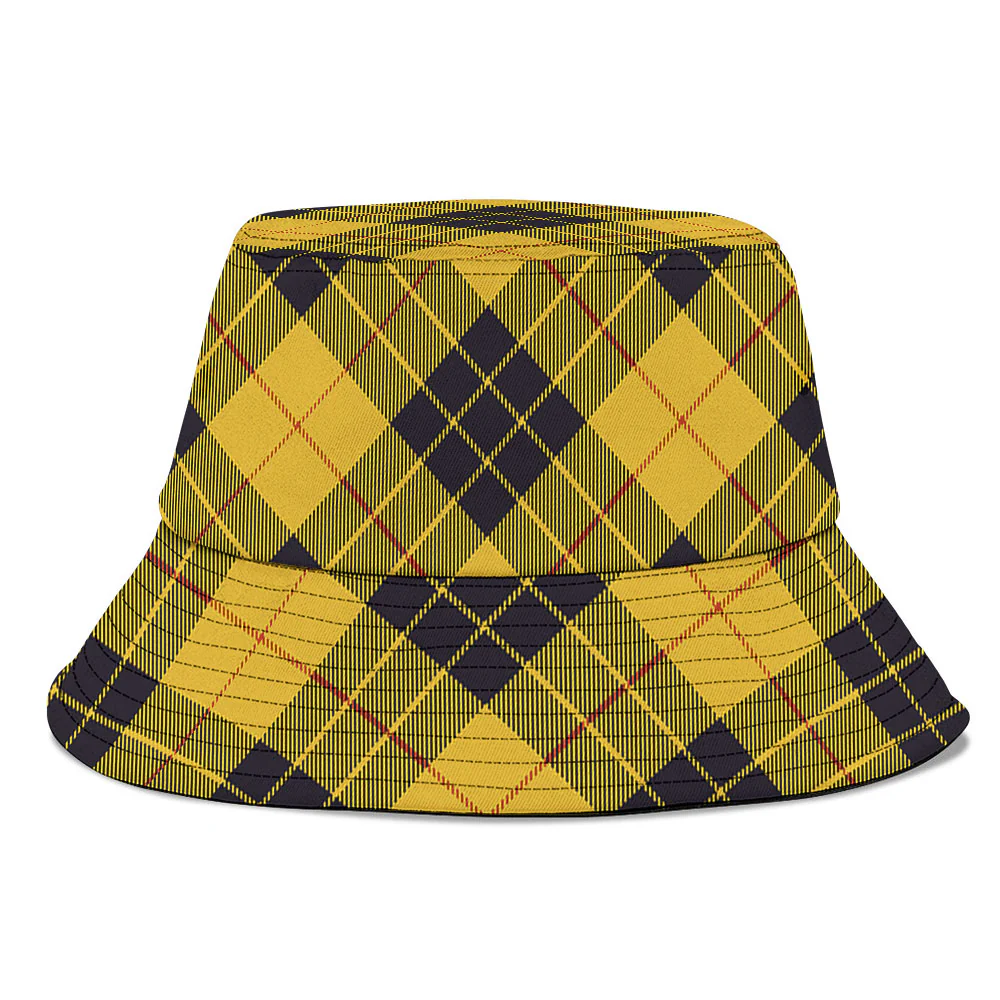 Scottish MacLeod of Lewis Ancient Clan Badge Tartan Bucket Hat