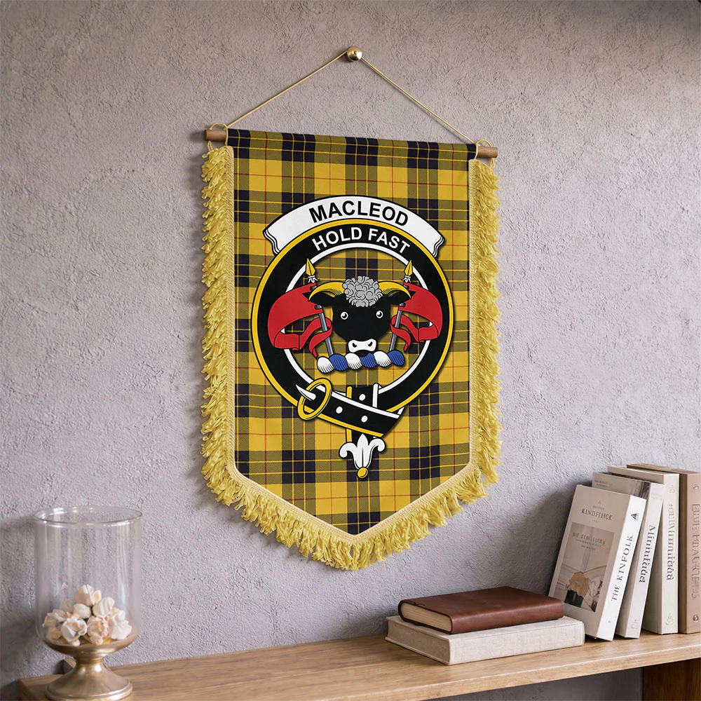 Scottish MacLeod of Lewis Ancient Clan Badge Tartan Wall Hanging Banner - Image 2
