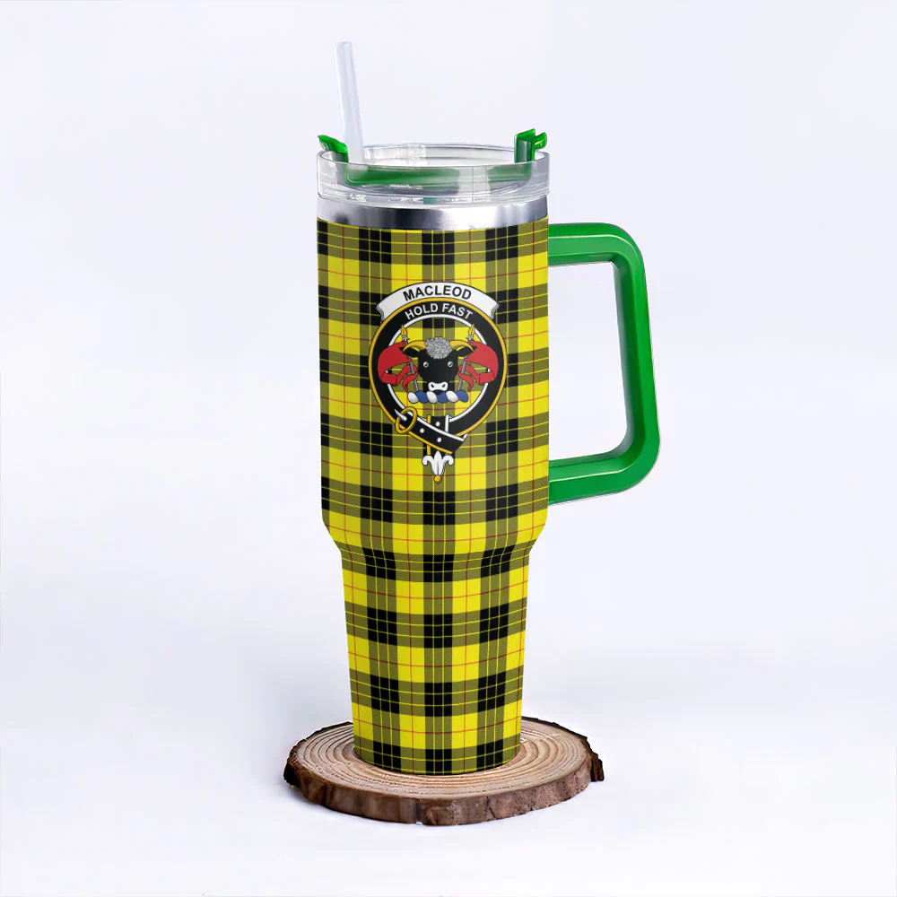 Scottish MacLeod of Lewis Modern Clan Badge Tartan 40oz Tumbler - Image 8