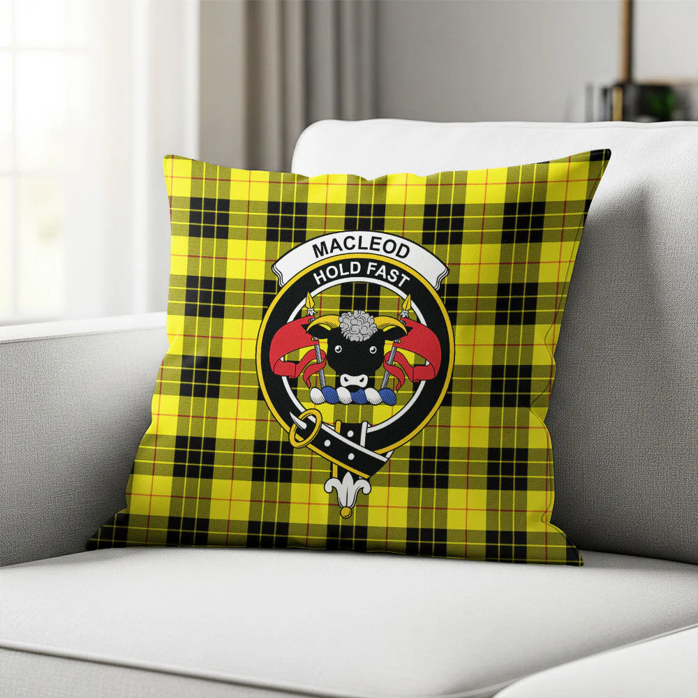 Scottish MacLeod of Lewis Modern Clan Badge Tartan Pillow Case - Image 2