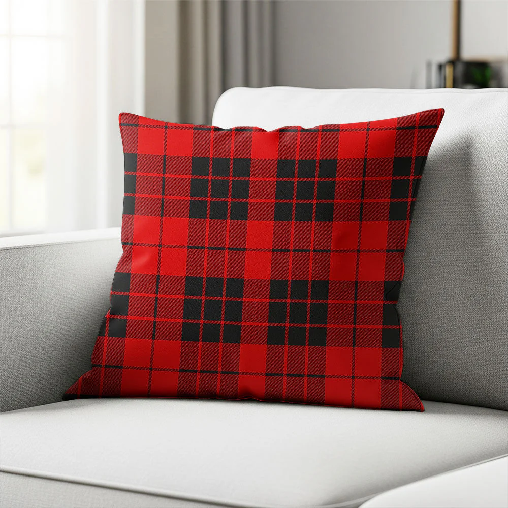 Scottish MacLeod of Raasay Clan Badge Tartan Pillow Case