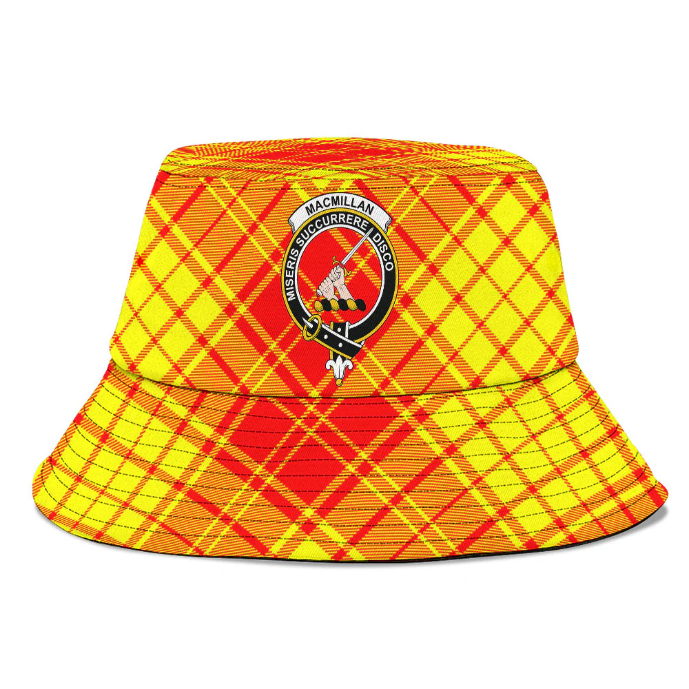 Scottish MacMillan Clan Clan Badge Tartan Bucket Hat - Image 2