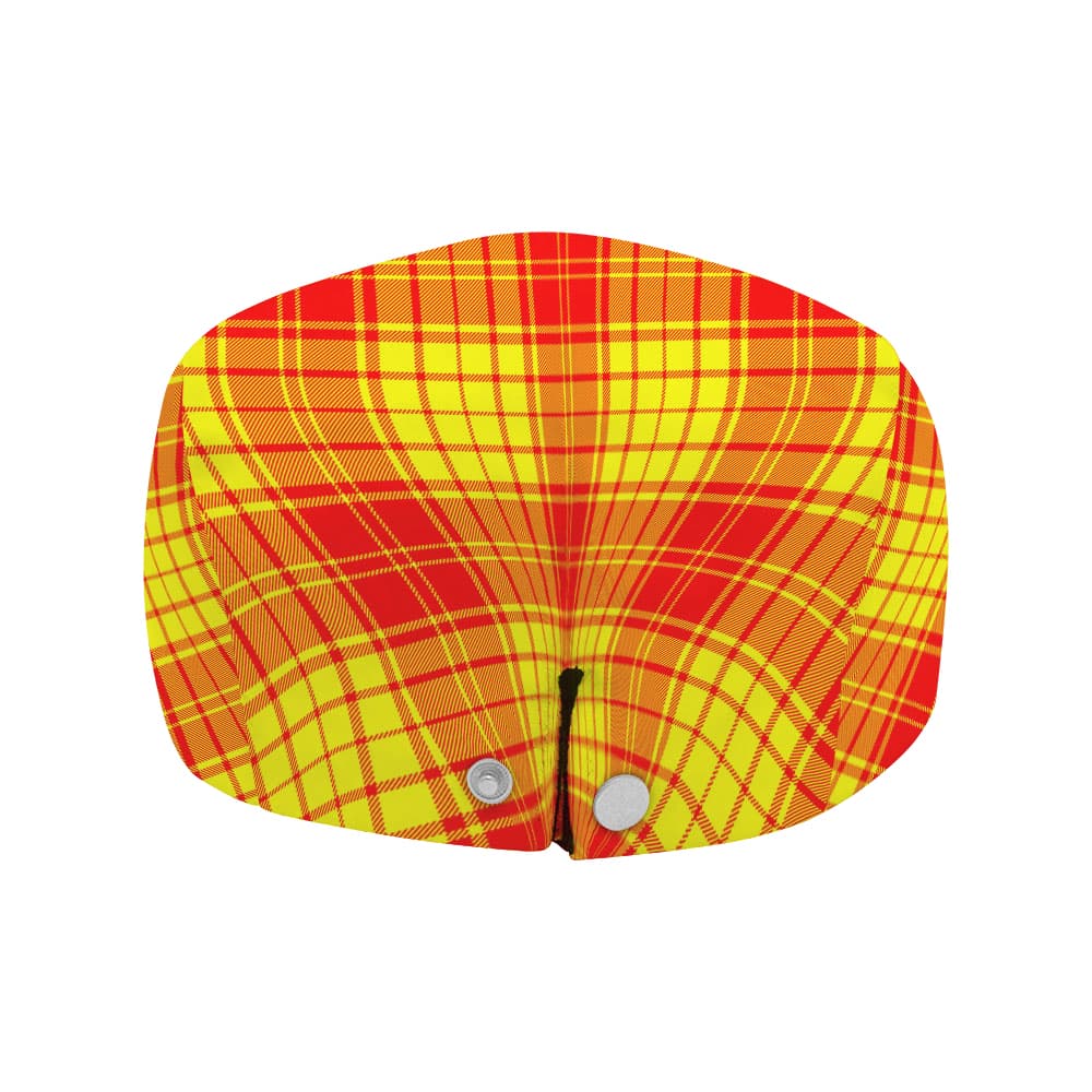 Scottish MacMillan Tartan Flat Cap - Image 4