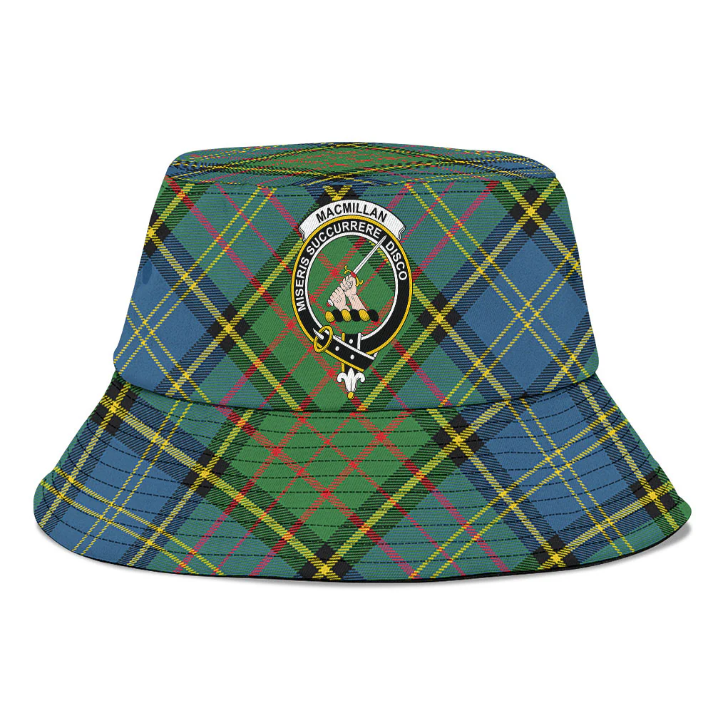 Scottish MacMillan Hunting Ancient Clan Badge Tartan Bucket Hat - Image 2