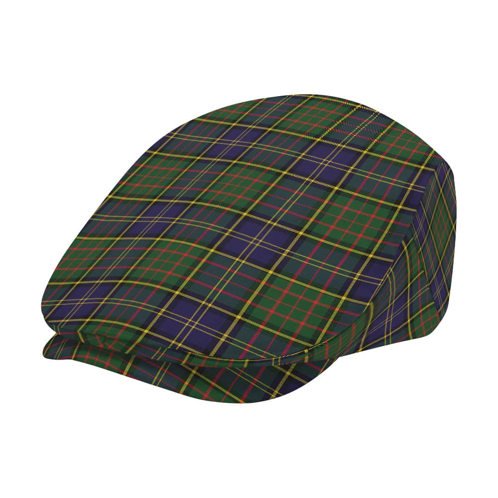 Scottish MacMillan Hunting Modern Tartan Flat Cap - Image 2