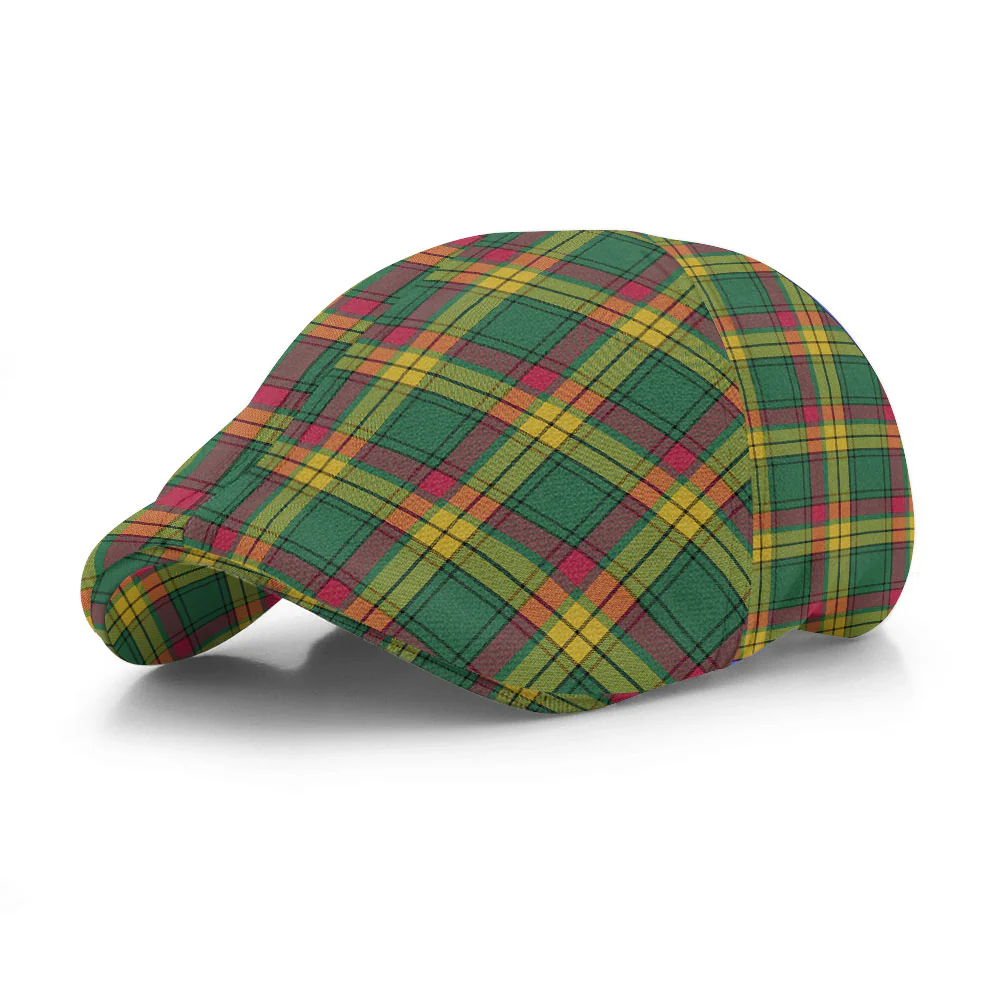Scottish MacMillan Old Ancient Clan Badge Tartan Ivy Cap