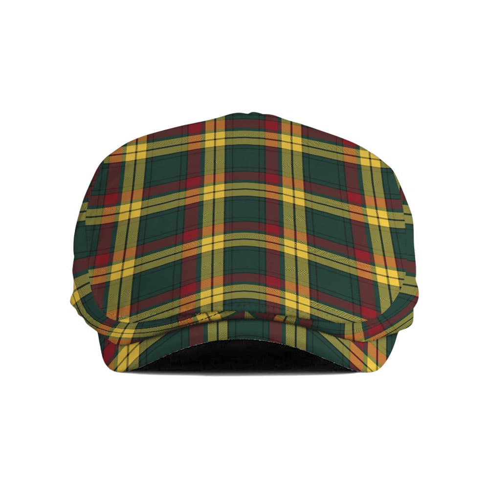 Scottish MacMillan Old Modern Tartan Flat Cap