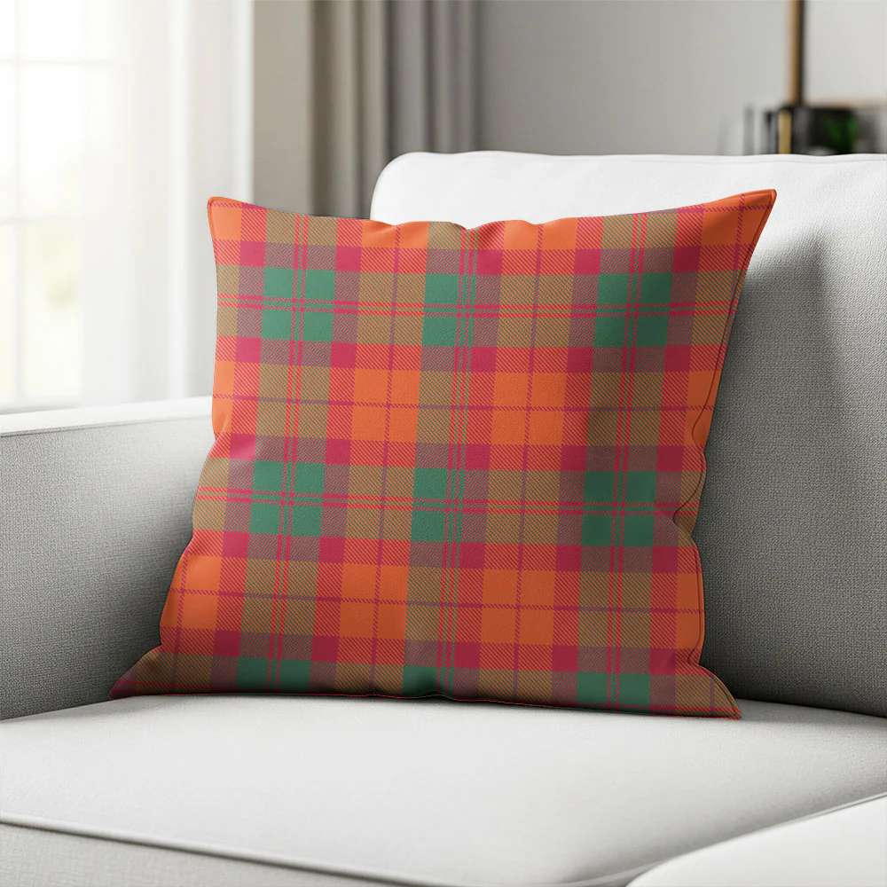 Scottish MacNab Ancient Clan Badge Tartan Pillow Case
