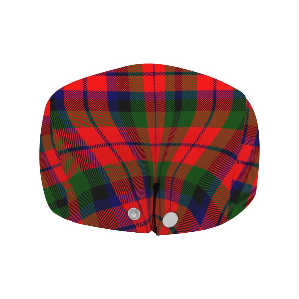 Scottish MacNaughten Clan Badge Tartan Flat Cap - Image 4