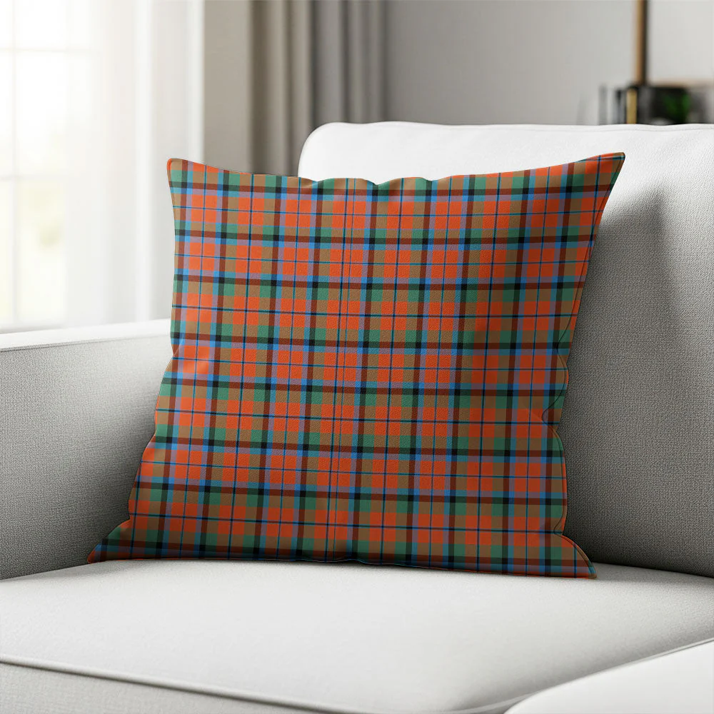 Scottish MacNaughton Ancient Clan Badge Tartan Pillow Case