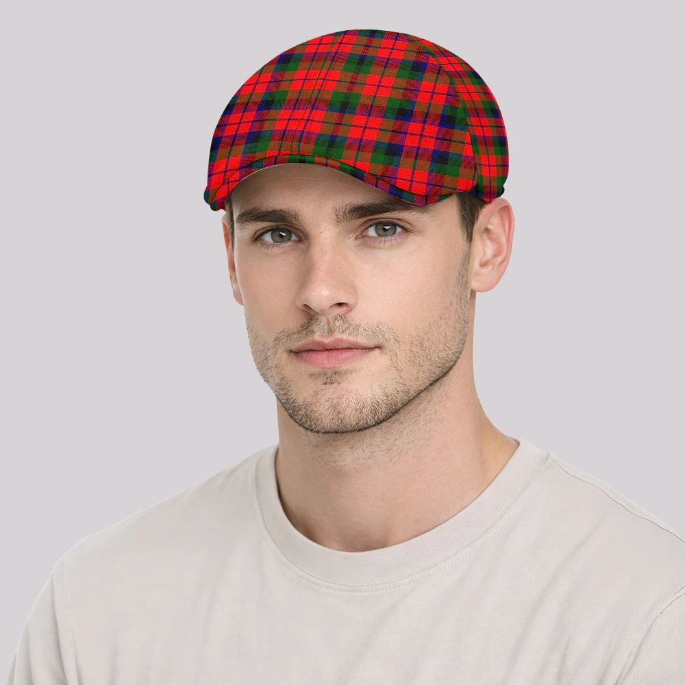Scottish MacNaughton Modern Clan Badge Tartan Ivy Cap - Image 3