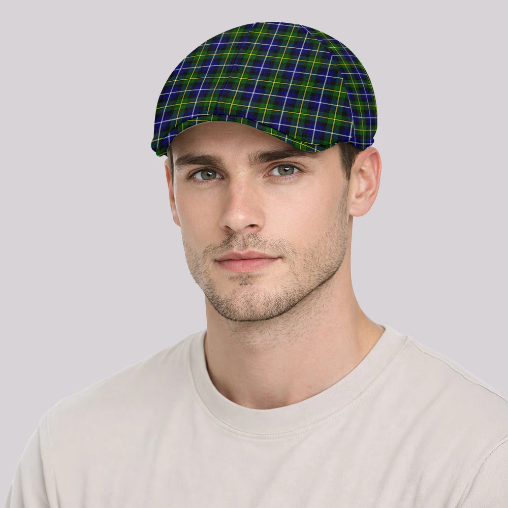 Scottish MacNeil of Barra Modern Clan Badge Tartan Ivy Cap - Image 3