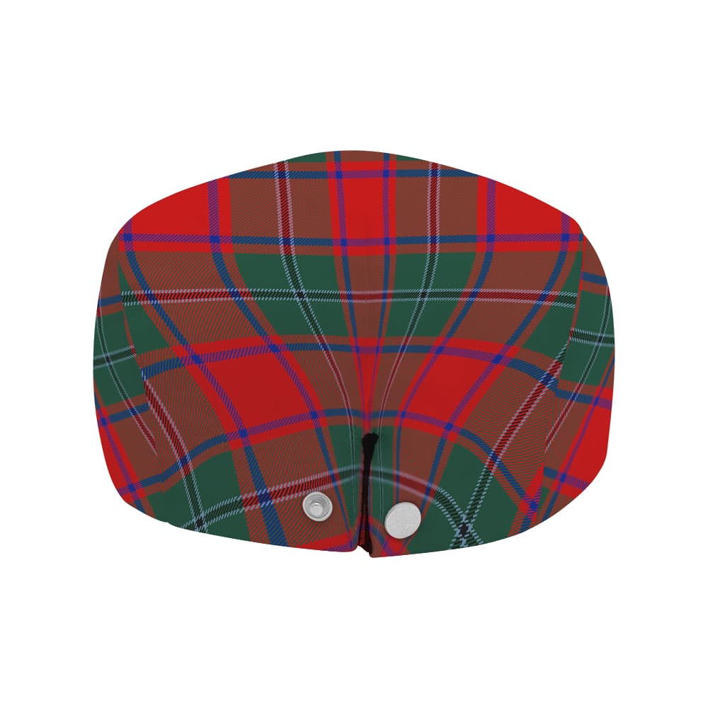 Scottish MacPhail Tartan Flat Cap - Image 4