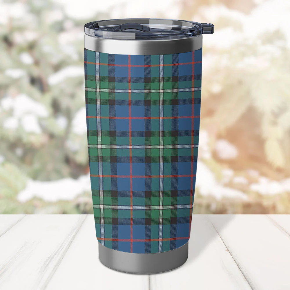 Scottish MacPhail Hunting Ancient Clan Badge Tartan Tumbler - Image 3