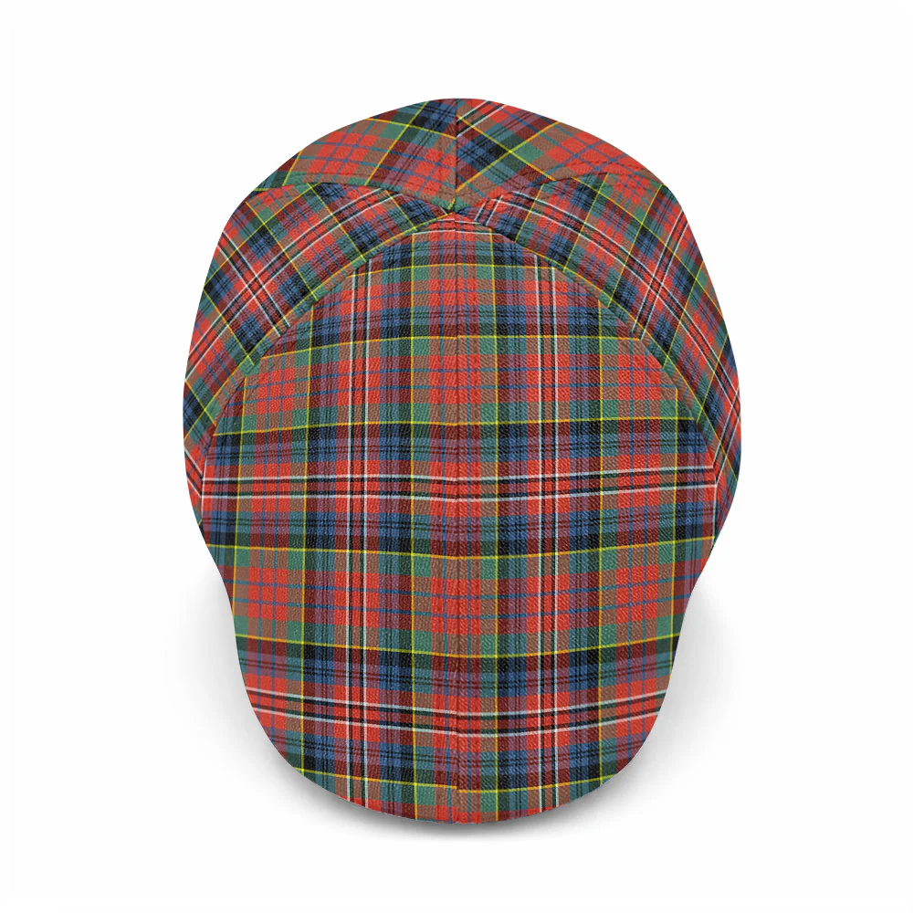 Scottish MacPherson Ancient Clan Badge Tartan Ivy Cap - Image 2
