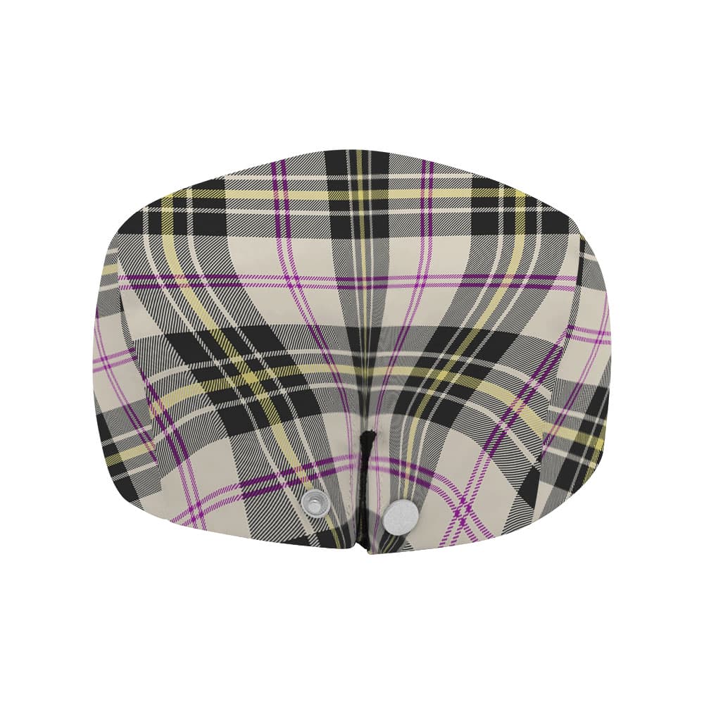 Scottish MacPherson Dress Ancient Tartan Flat Cap - Image 4
