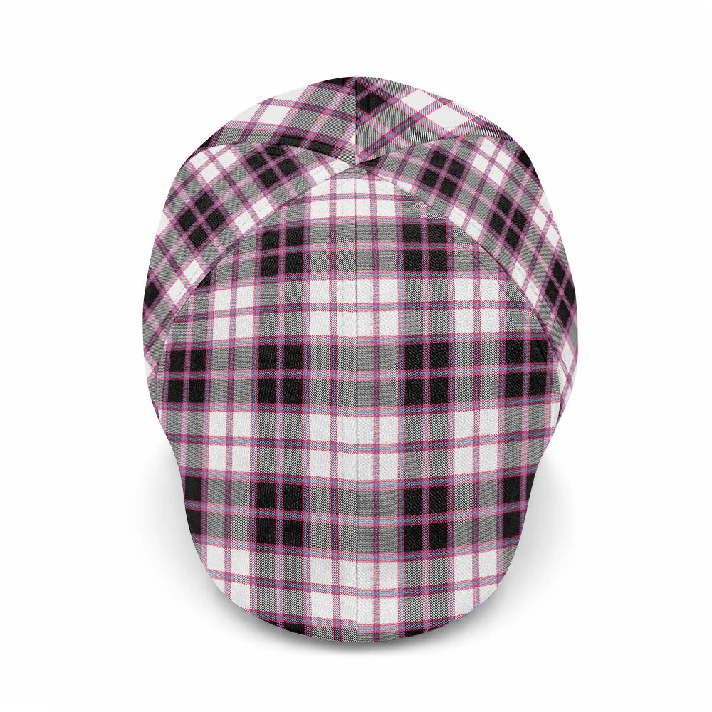 Scottish MacPherson Hunting Modern Clan Badge Tartan Ivy Cap - Image 2