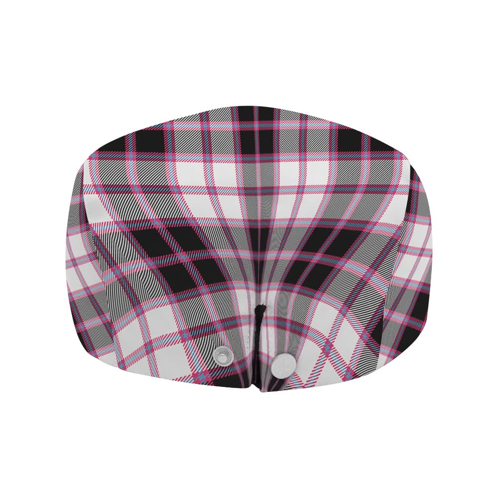Scottish MacPherson Hunting Modern Tartan Flat Cap - Image 4