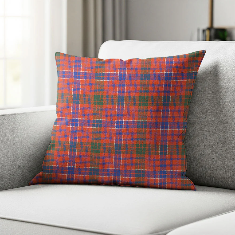 Scottish MacRae Ancient Clan Badge Tartan Pillow Case