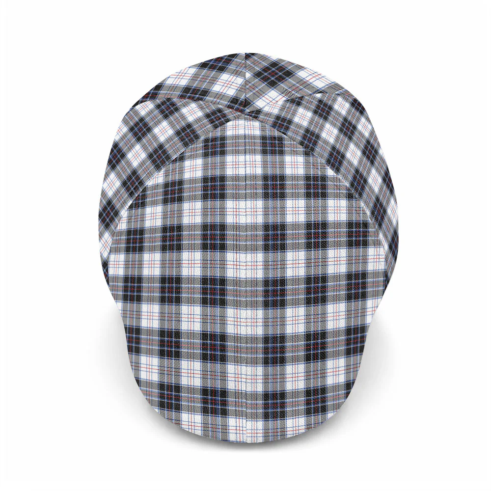 Scottish MacRae Dress Modern Clan Badge Tartan Ivy Cap - Image 2