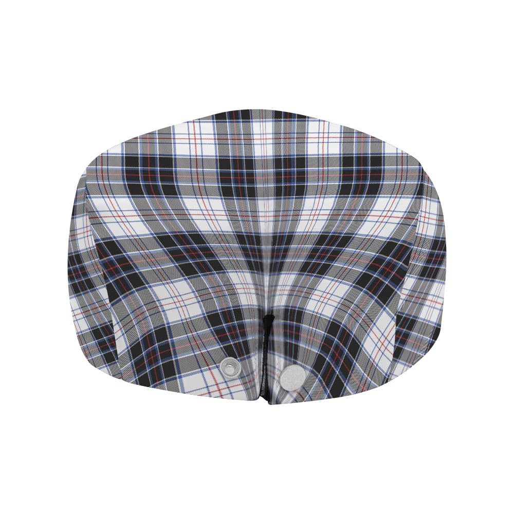 Scottish MacRae Dress Modern Tartan Flat Cap - Image 4