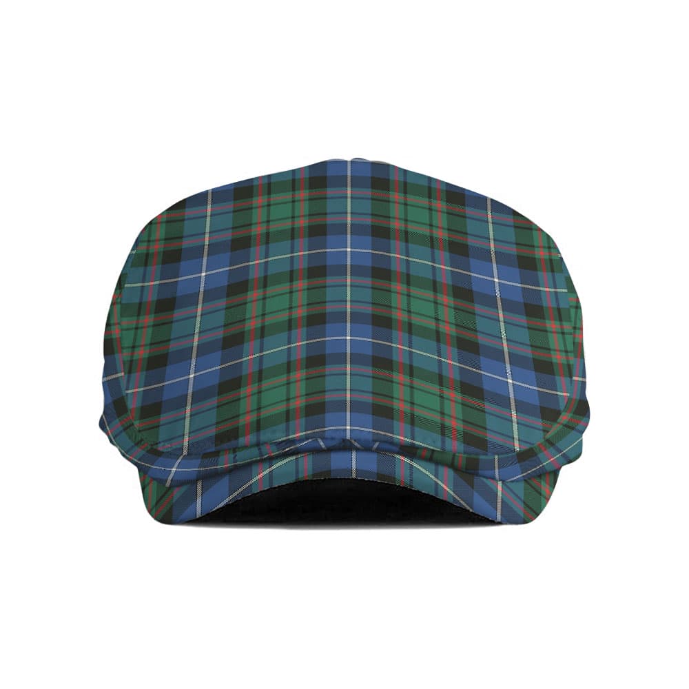 Scottish MacRae Hunting Ancient Tartan Flat Cap