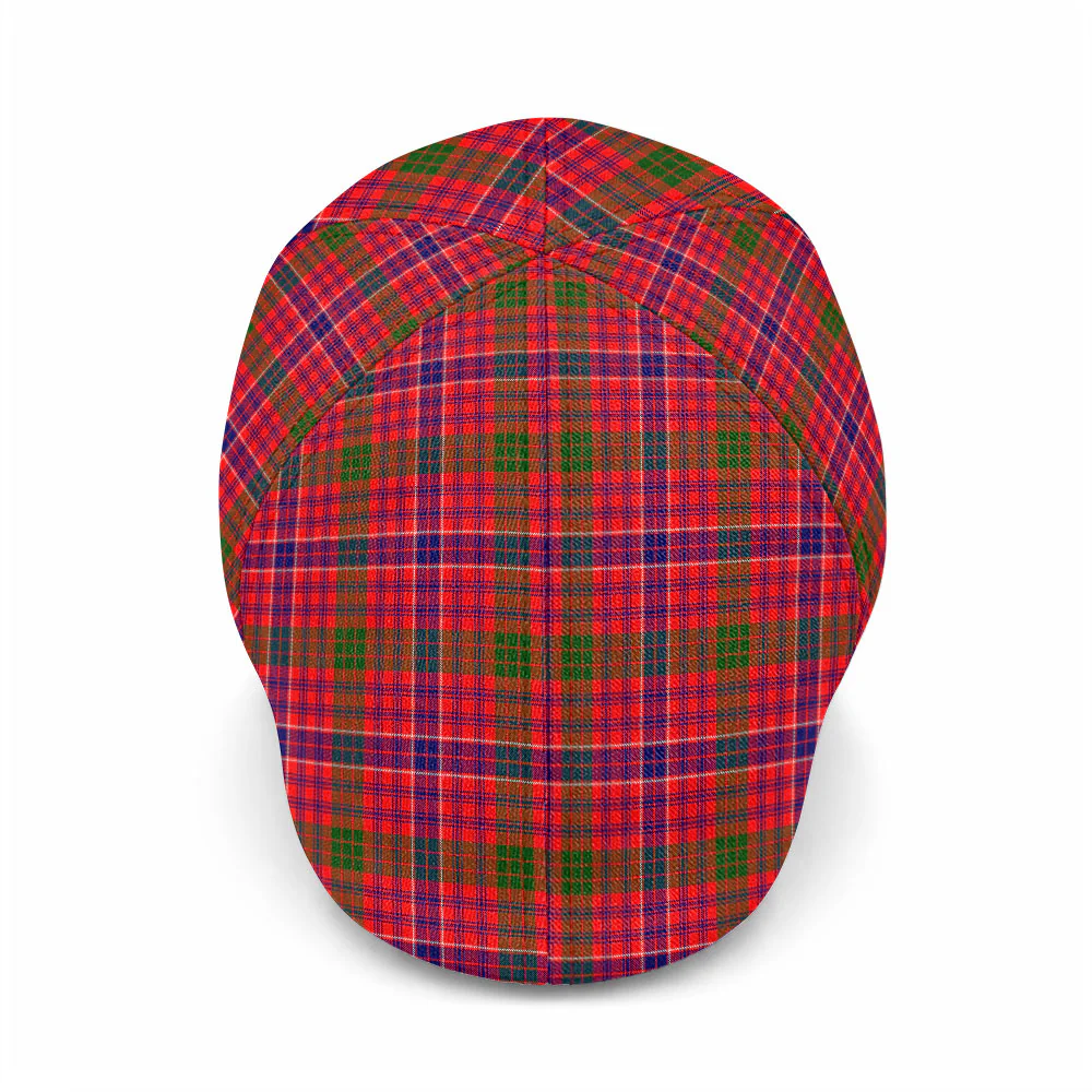 Scottish MacRae Modern Clan Badge Tartan Ivy Cap - Image 2