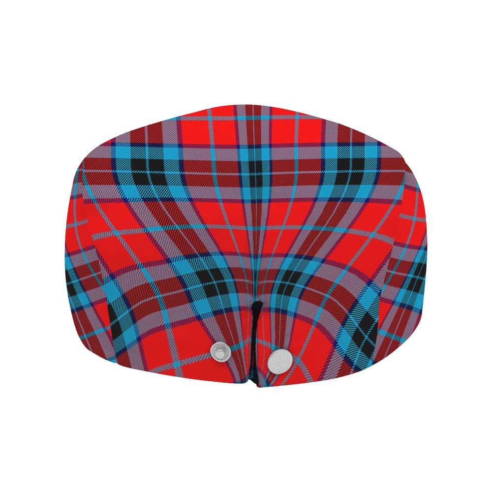 Scottish MacTavish Clan Badge Tartan Flat Cap - Image 4