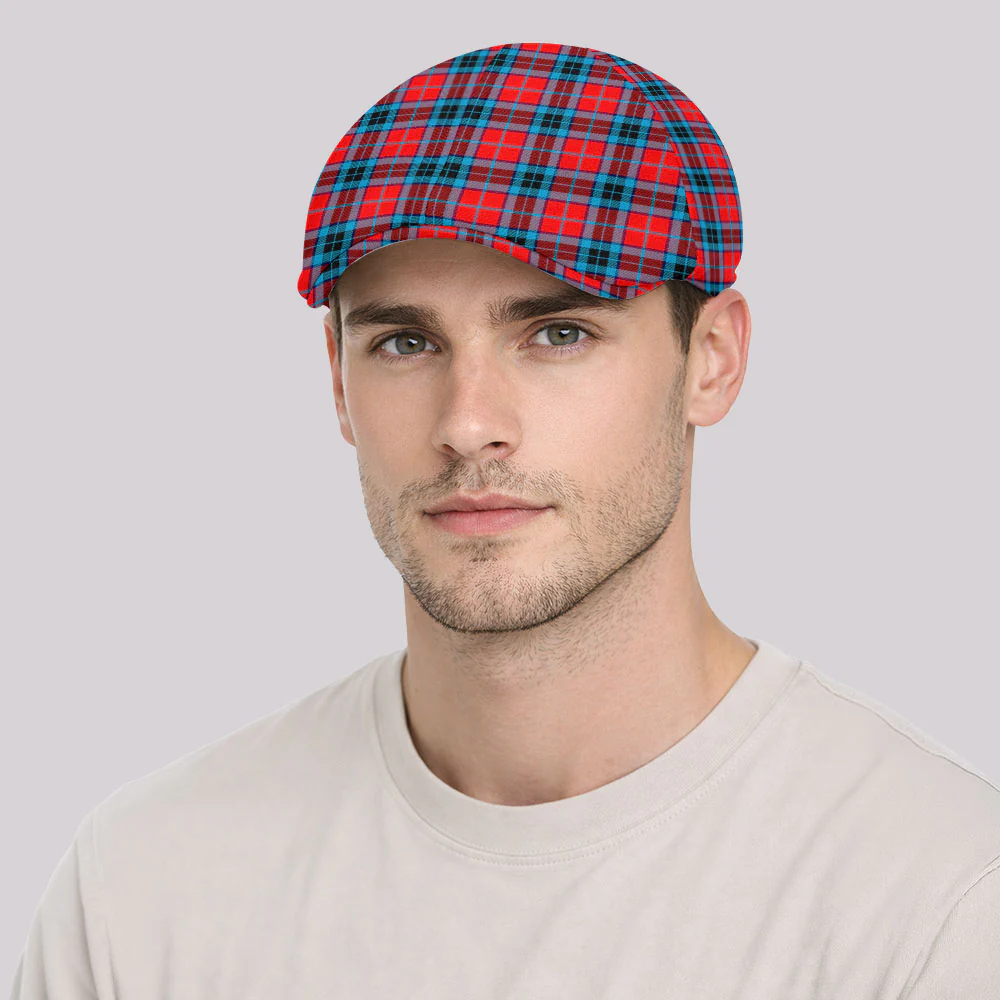 Scottish MacTavish Modern Clan Badge Tartan Ivy Cap - Image 3